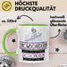 Snowboarderin Weil Es Keinen Schöneren Beruf Gibt Tasse Geschenk für Eine Snowboarderin Lustig Grün Trendation