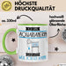 Aquarianerin Tasse Geschenk Ich Bin Aquarianerin Warum Weil Ich Es Kann Geschenkidee Geburtstag Grün Trendation