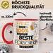 Beste Forscherin Der Welt Tasse Geschenk für Eine Forscherin Geprüft Und Sicher Geschenkidee Geburtstag Weihnachten Rot Trendation