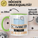 Schwimmerin Geschenk Tasse Becher Die Frau Die Allen Kann Geschenkidee für eine Schwimmerin Lustig Grün Trendation