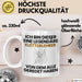 Kletterlehrer Geschenk Tasse Lustige Geschenkidee Geburtstag für Kletterlehrer Ich Bin Dieser Legendäre Kletterlehrer Von Dem Alle Geredet Haben Kaffee-Becher Weiß Trendation