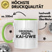 Kai-Uwe Tasse Original 100% Kai-Uwe Geschenk Grün Trendation