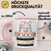 Psychologin Weil Es Keinen Schöneren Beruf Gibt Tasse Geschenk für Eine Psychologin Lustig Rosa Trendation