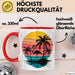 Flamingo Tier Tasse Geschenk Lustige Geschenkidee Spruch Rot Trendation