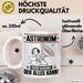 Astronom Tasse Geschenk für Astronom Der Mann Der Alles Kann Geschenkidee zum Geburtstag Weiß Trendation