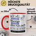 Katzenschutzaktivistin Tasse Geschenk Spruch Wer Will Schon Prinzessin Sein Wenn Man Auch Katzenschutzaktivistin Sein Kann Rot Trendation