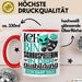 Schauspielerin Ausbildung Start Geschenk Tasse Ich Bin Schauspielerin In Der Ausbildung Ich Darf Das Kaffee-Becher Geschenkidee Rot Trendation