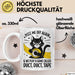 Katzen Tasse Geschenk Duct Duct Tape Geschenkidee Lustig Katze Sarkasmus Weiß Trendation