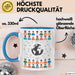 Soziologe Tasse Geschenk Lustige Geschenkidee Spruch Für Gesellschafts Denker Blau Trendation