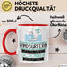 Windsurferin Weil Es Keinen Schöneren Beruf Gibt Tasse Geschenk für Eine Windsurferin Lustig Rot Trendation