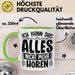 Humor Tasse Mit Spruch Geschenk Ich Kann Das Alles Nich Mehr Hören Büro Tasse Kollegin Kaffee-Becher Grün Trendation
