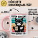 Sarkastische Katzen Tasse Geschenk Lustige Geschenkidee Spruch Guten Morgen? Ganz Dünnes Eis Rosa Trendation