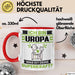 Uropa Tasse Geschenk für Uropa Geburtstag Lustiger Spruch Kaffee-Becher Was Ist Deine Superkraft Rot Trendation