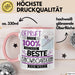 Beste Snowboarderin Der Welt Tasse Geschenk für Eine Snowboarderin Geprüft Und Sicher Geschenkidee Geburtstag Weihnachten Rosa Trendation