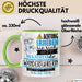 Wanderführerin Tasse Geschenk Lustiger Spruch Bitte Erheben Sie Sich Seine Majestät Die Wanderführerin Betritt Den Raum Grün Trendation