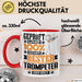 Trompeter Geschenk Lustiger Spruch für Trompeter Geschenkidee Bester Trompeter Der Welt Rot Trendation
