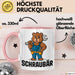 Auto Kfz Mechaniker Tasse Geschenk Lustige Geschenkidee Spruch Schraubar Rosa Trendation