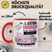 Hundesitterin Tasse Geschenk Lustiger Spruch Bitte Erheben Sie Sich Seine Majestät Die Hundesitterin Betritt Den Raum Rot Trendation