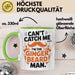 Bart Tasse Geschenk Cant Catch Me Im The Ginger Beard Man Geschenkidee Maenner Grün Trendation