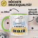 Segler Geschenk Tasse So Gut Kann Nur Ein Segler Aussehen Geschenkidee Kaffee-Becher Grün Trendation