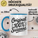 Susanne Tasse Geschenk Original 100% Susanne Geschenkidee Geburtstag Blau Trendation