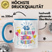 45. Geburtstag Tasse Geschenk Männer Frauen Lustig Alles Gute Zum Geburtstag 45er Geburtstags Grüße Geschenkidee Blau Trendation