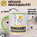 Schwiegeronkel Geschenk Tasse Ich Bin Schwiegeronkel Aber Sag Doch Einfach Superheld Lustige Geschenkdiee für Schwiegeronkel Kaffee-Becher Grün Trendation