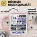Musiktechniker Geschenk Tasse Lustiger Spruch Erheben Sie Sich Der Musiktechniker Betritt den Raum Rosa Trendation