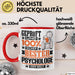Psychologe Geschenk Lustiger Spruch für Psychologe Geschenkidee Bester Psychologe Der Welt Rot Trendation