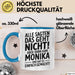 Monika Tasse Geschenk Alle Sagten Das Geht Nicht Aber Dann Kam Monika Und Hat Es Einfach Gemacht Geschenkidee Becher mit Name Blau Trendation