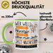 Jazz-Musikerin Tasse Geschenk Spruch Wer Will Schon Prinzessin Sein Wenn Man Auch Jazz-Musikerin Sein Kann Grün Trendation
