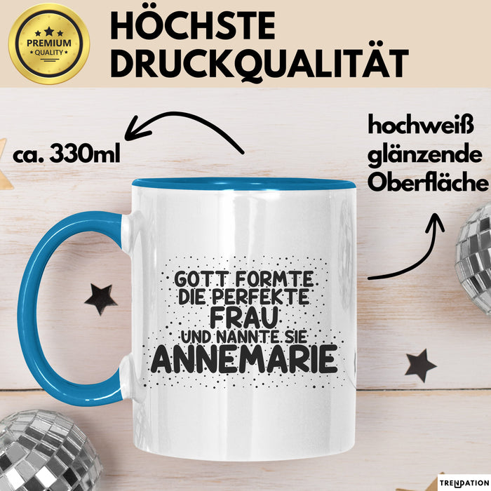 Annemarie Tasse Gott Formte Die Perfekte Frau Und Nannte Sie Annemarie Blau Trendation