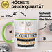 Vogelretterin Weil Es Keinen Schöneren Beruf Gibt Tasse Geschenk für Eine Vogelretterin Lustig Grün Trendation