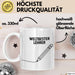 Unterricht Lehrer Wertschätzung Tasse Geschenk Lustige Geschenkidee Spruch Weltbester Lehrer Weiß Trendation