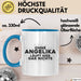 Angelika Tasse Ohne Angelika Laeuft Hier Gar Nichts Geschenk Blau Trendation