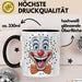 Zirkus Tasse Geschenk Lachender Clown Geschenkidee Künstler Trendation