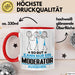 Moderator Geschenk Tasse So Gut Kann Nur Ein Moderator Aussehen Geschenkidee Kaffee-Becher Rot Trendation