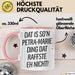 Petra-Marie Tasse Geschenk Dat Is So'n Petra-Marie Ding Dat Raffste Eh Nicht Geschenkidee Becher mit Name Rosa Trendation