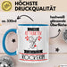 Rockerin Tasse Geschenk Becher Stark Attraktiv Furchtlos Rockerin Lustige Geschenkidee Blau Trendation
