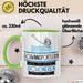 Schwimmsportlerin Weil Es Keinen Schöneren Beruf Gibt Tasse Geschenk für Eine Schwimmsportlerin Lustig Grün Trendation