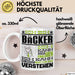 Bäcker Geschenk Tasse Geschenkidee für Bäcker Geburtstag Lustiger Spruch Ich Bin Bäcker Ich Kann Es Dir Erklären Aber Nicht Für Dich Verstehen Funny Weiß Trendation