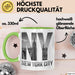 New York City USA Tasse Geschenk Lustige Geschenkidee Spruch Grün Trendation