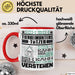 Tierheimunterstützer Geschenk Kaffee-Tasse Geschenkidee für Tierheimunterstützer Ich Bin Tierheimunterstützer Ich Kann Es Dir Erklären Jedoch Nicht Für Dich Verstehen Spruch Lustig Rot Trendation