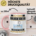 Ruderer Tasse Geschenk für Ruderer Geburtstag Lustiger Spruch Kaffee-Becher Was Ist Deine Superkraft Rosa Trendation