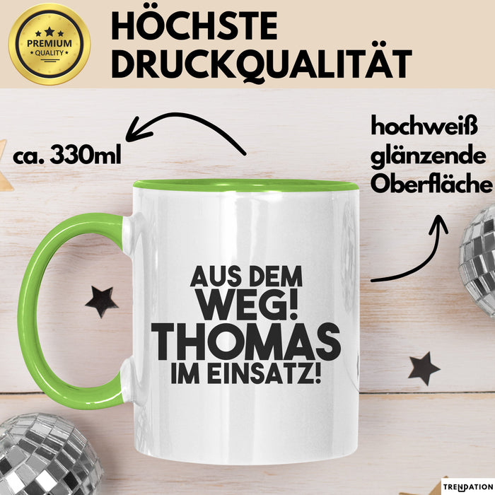 Thomas Tasse Aus Dem Weg! Thomas Im Einsatz! Geschenk