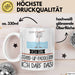 Geschenk für Stand-Up-Paddlerin Tasse Lustige Geschenkidee Geburtstag Ich Bin Stand-Up-Paddlerin Ich Darf Das Weiß Trendation