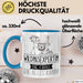 Wildnisexpertin Geschenk Tasse Becher Die Frau Die Allen Kann Geschenkidee für eine Wildnisexpertin Lustig Blau Trendation