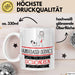 Hundegassi-Service Weil Es Keinen Schöneren Beruf Gibt Tasse Geschenk für Eine Hundegassi-Service Lustig Weiß Trendation