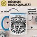 Psychotherapeut Geschenk Tasse Spruch Ich Löse Probleme Von Denen Du Nicht Weisst Dass Du Sie Hast Seelenklempner Seelenarzt Kaffee-Becher Blau Trendation