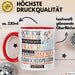 Eishockeyspielerin Geschenk Becher Tasse Gott Schuf Alle Menschen Gleich Nur Die Besten Durfeten Eishockeyspielerin Werden Geschenkidee Lustig Rot Trendation
